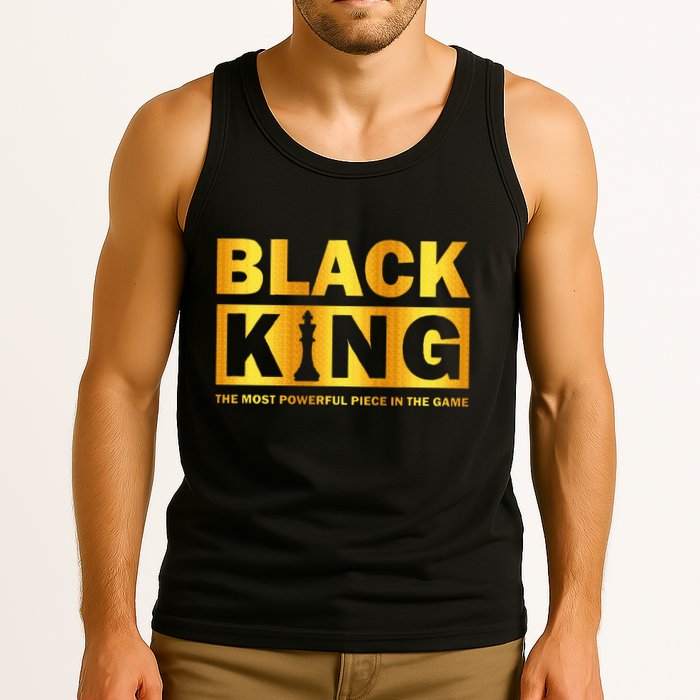 The most powerful piece in the game Black King Tank Top