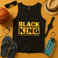 The most powerful piece in the game Black King Tank Top