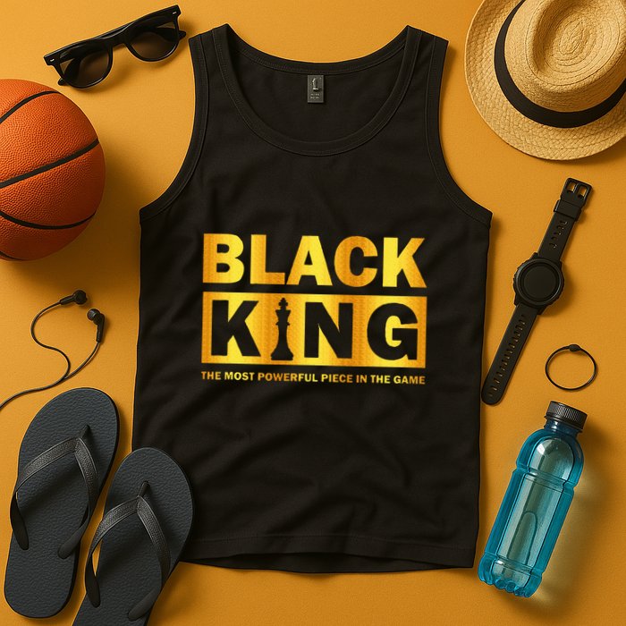 The most powerful piece in the game Black King Tank Top