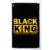 The most powerful piece in the game Black King Golf Towel