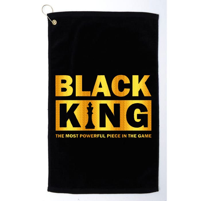 The most powerful piece in the game Black King Golf Towel