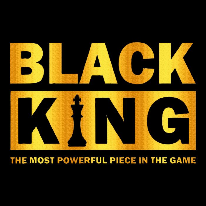 The most powerful piece in the game Black King Toddler T-Shirt