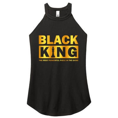 The most powerful piece in the game Black King Women's Perfect Tri Rocker Tank