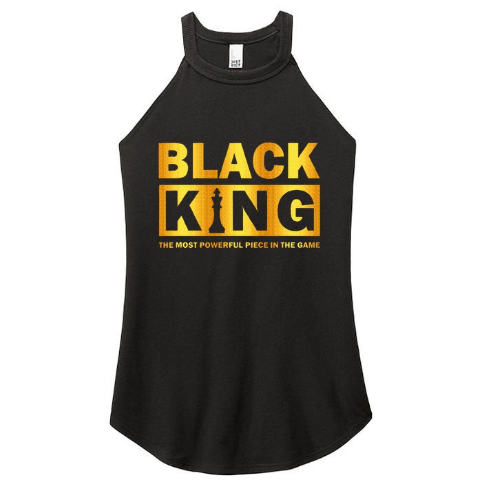 The most powerful piece in the game Black King Women's Perfect Tri Rocker Tank