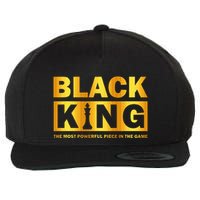 The most powerful piece in the game Black King Wool Snapback Cap