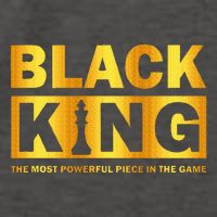 The most powerful piece in the game Black King Vector Backpack