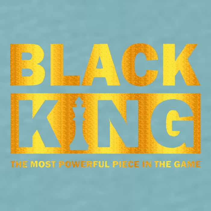 The most powerful piece in the game Black King Sueded Cloud Jersey T-Shirt