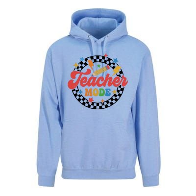 Teacher Mode Retro Vibe Back To School Teacher Life Unisex Surf Hoodie