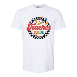 Teacher Mode Retro Vibe Back To School Teacher Life Softstyle CVC T-Shirt