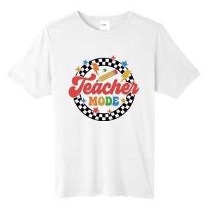 Teacher Mode Retro Vibe Back To School Teacher Life Tall Fusion ChromaSoft Performance T-Shirt