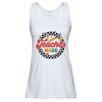 Teacher Mode Retro Vibe Back To School Teacher Life Ladies Essential Flowy Tank