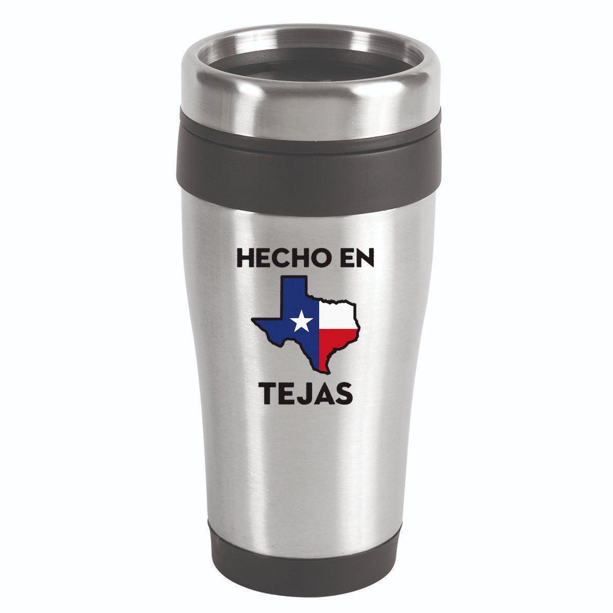 Texan Mexican Roots Hecho En Tejas Mexico Texas American 16oz Travel Tumbler