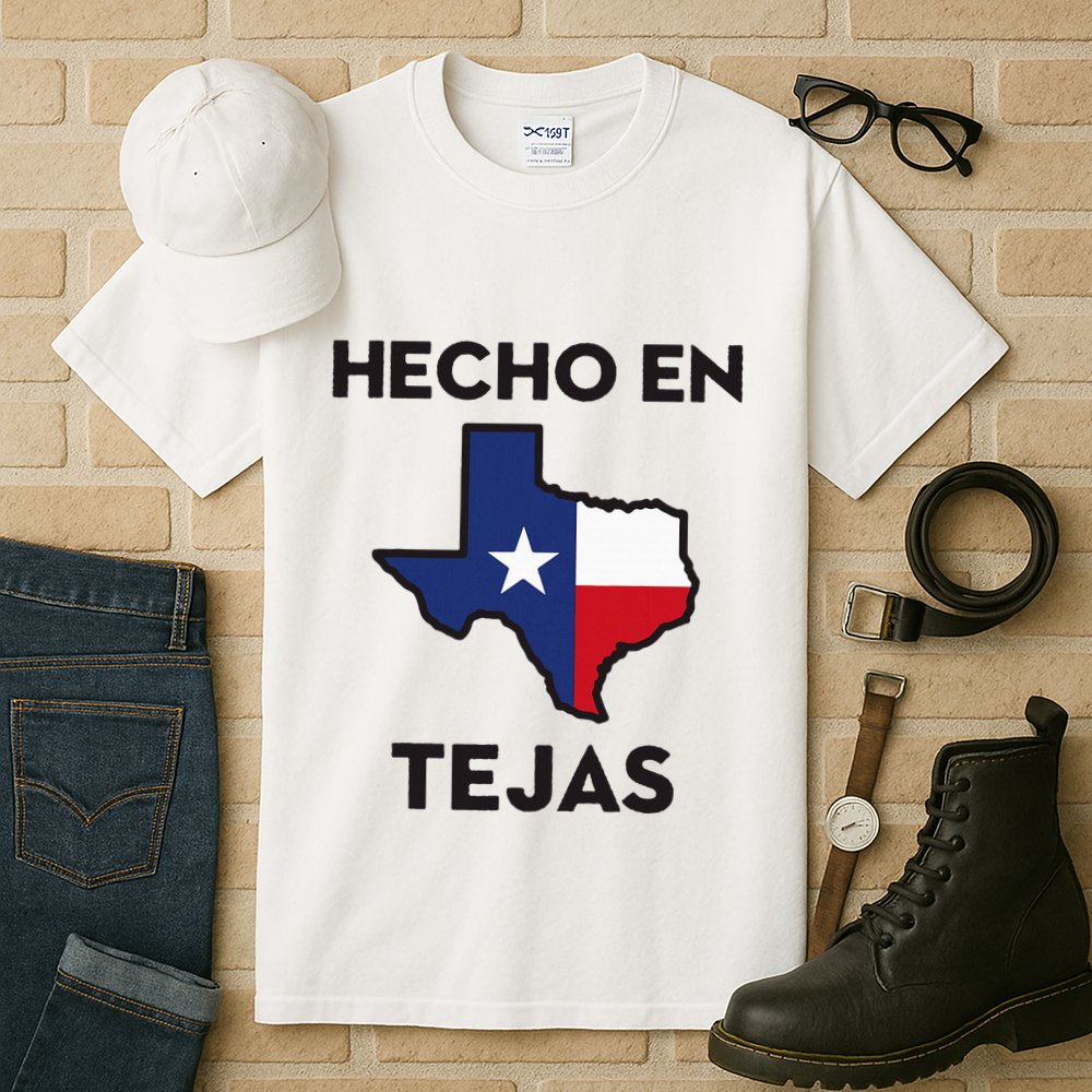 Texan Mexican Roots Hecho En Tejas Mexico Texas American Tall T-Shirt