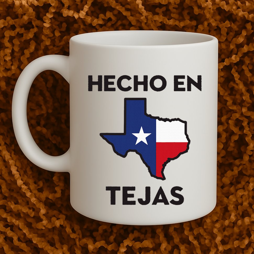 Texan Mexican Roots Hecho En Tejas Mexico Texas American Mug