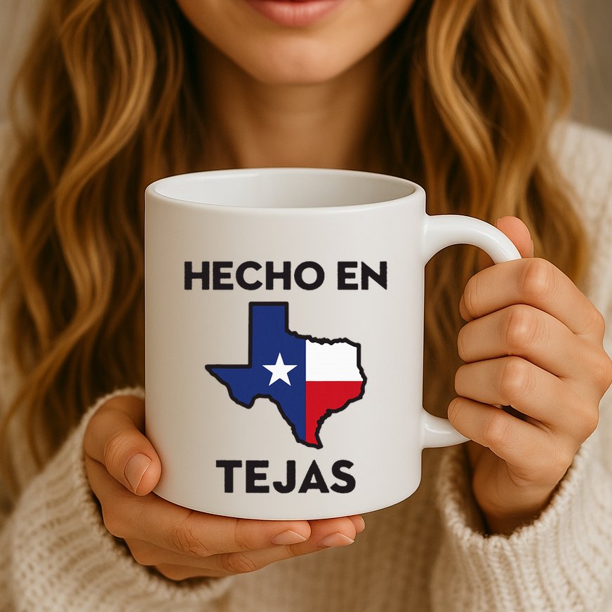 Texan Mexican Roots Hecho En Tejas Mexico Texas American Mug