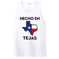 Texan Mexican Roots Hecho En Tejas Mexico Texas American PosiCharge Competitor Tank