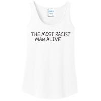 The Most Racist Man Alive Ladies Essential Tank