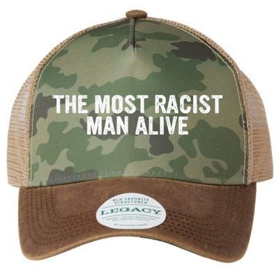 The Most Racist Man Alive Legacy Tie Dye Trucker Hat
