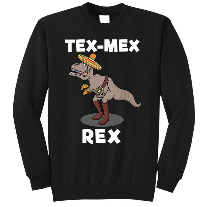 Tex Mex Rex Texas Mexican Cowboy Tyrannosaurus Dinosaur Sweatshirt