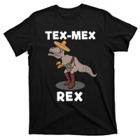 Tex Mex Rex Texas Mexican Cowboy Tyrannosaurus Dinosaur T-Shirt