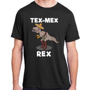 Tex Mex Rex Texas Mexican Cowboy Tyrannosaurus Dinosaur Adult ChromaSoft Performance T-Shirt