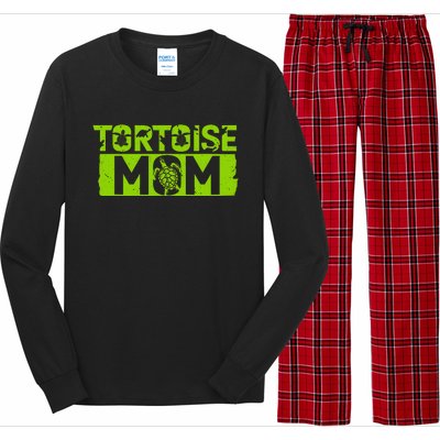 Tortoise Mom Reptiles Tortoiselover Long Sleeve Pajama Set