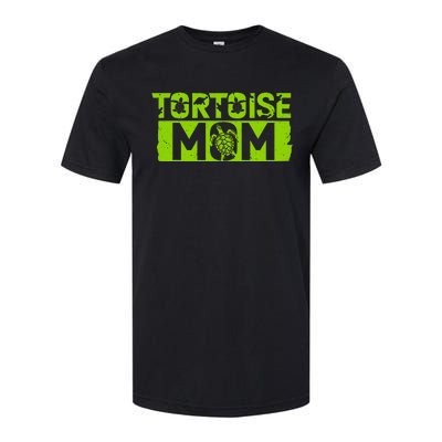 Tortoise Mom Reptiles Tortoiselover Softstyle® CVC T-Shirt