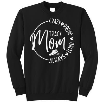 Track Mom Runner Sports Mom Motherhood Sweatshirt