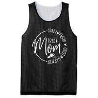 Track Mom Runner Sports Mom Motherhood Mesh Reversible Basketball Jersey Tank