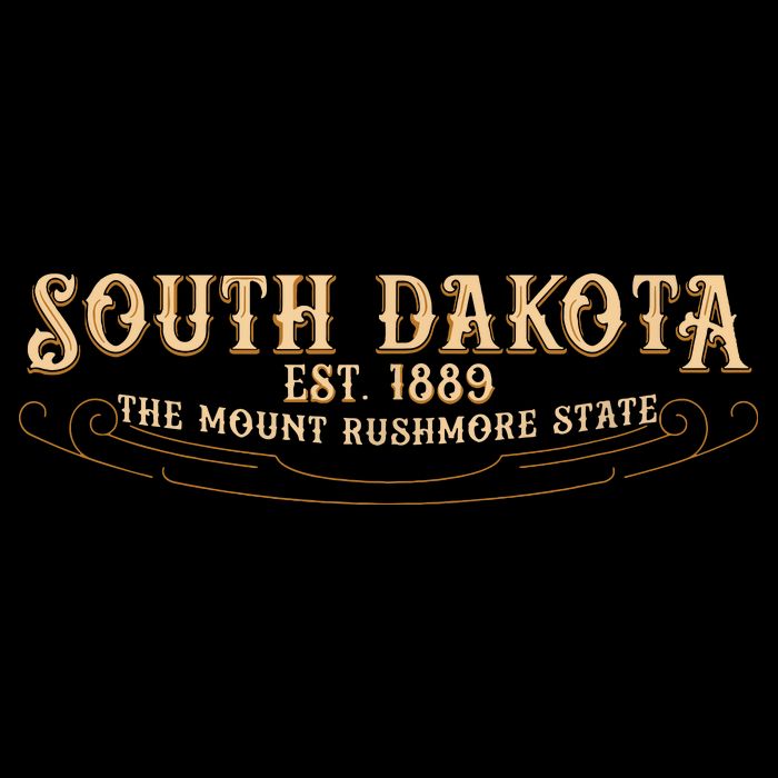 The Mount Rushmore State South Dakota Cooling Performance Crew T-Shirt