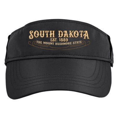 The Mount Rushmore State South Dakota Adult Drive Performance Visor
