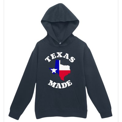 Texas Made Red White And Blue Texas Flag Texas State Pride Urban Pullover Hoodie