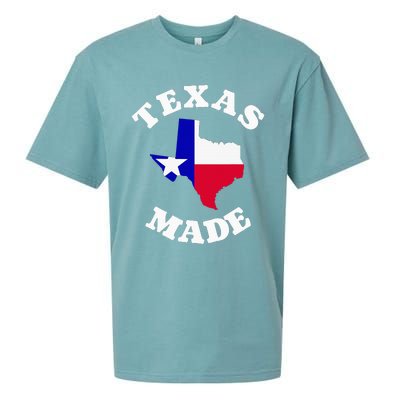 Texas Made Red White And Blue Texas Flag Texas State Pride Sueded Cloud Jersey T-Shirt