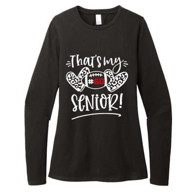 That's My Senior Number 60 Senior Football Number 60 Womens CVC Long Sleeve Shirt