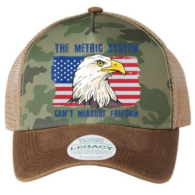 The Metric System Cant Measure Freedom 4th Of July Legacy Tie Dye Trucker Hat