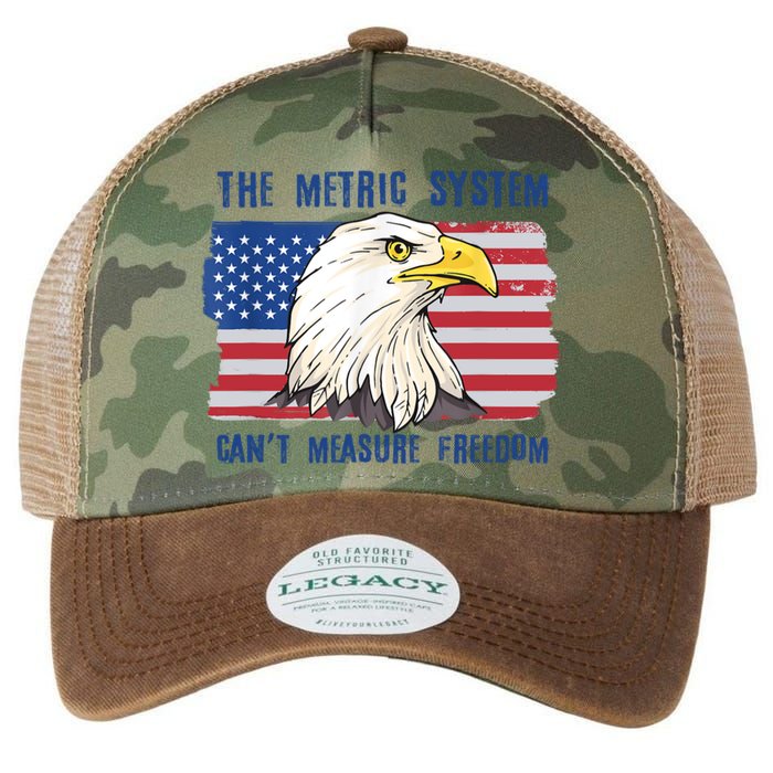 The Metric System Cant Measure Freedom 4th Of July Legacy Tie Dye Trucker Hat