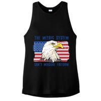 The Metric System Cant Measure Freedom 4th Of July Ladies PosiCharge Tri-Blend Wicking Tank
