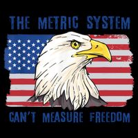 The Metric System Cant Measure Freedom 4th Of July Sustainable Beanie