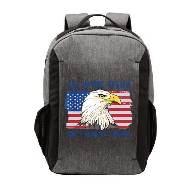 The Metric System Cant Measure Freedom 4th Of July Vector Backpack