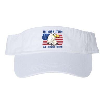 The Metric System Cant Measure Freedom 4th Of July Visor