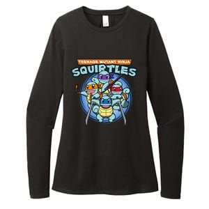 Teenage Mutant Squirtles Womens CVC Long Sleeve Shirt