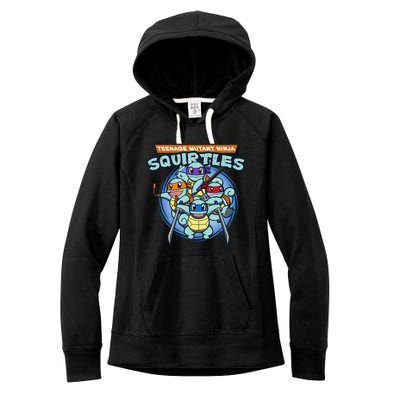 Teenage Mutant Squirtles Women's Fleece Hoodie