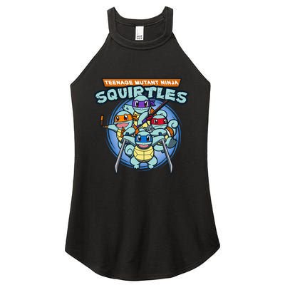 Teenage Mutant Squirtles Women's Perfect Tri Rocker Tank