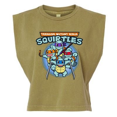 Teenage Mutant Squirtles Garment-Dyed Women's Muscle Tee