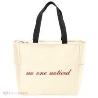 The MaríAs Store No One Noticed Zip Tote Bag