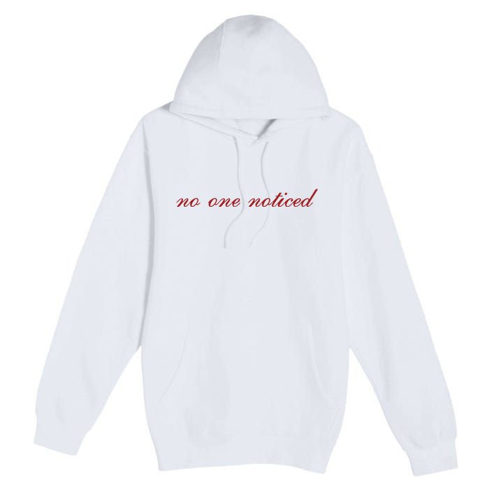 The MaríAs Store No One Noticed Premium Pullover Hoodie