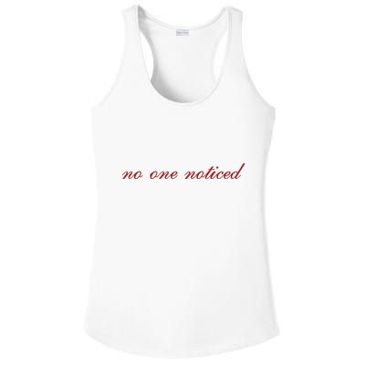 The MaríAs Store No One Noticed Ladies PosiCharge Competitor Racerback Tank