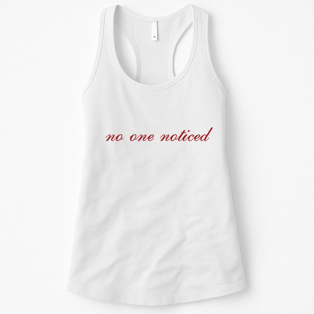 The MaríAs Store No One Noticed Womens Tank Top