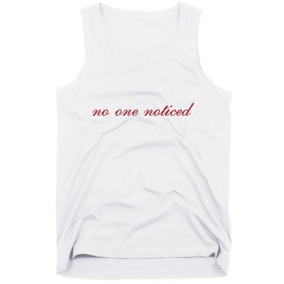 The MaríAs Store No One Noticed Tank Top