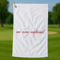 The MaríAs Store No One Noticed Golf Towel